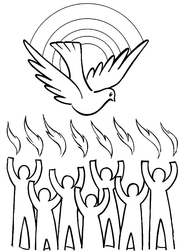 Disciples, : Disciples Coloring Page for Kids