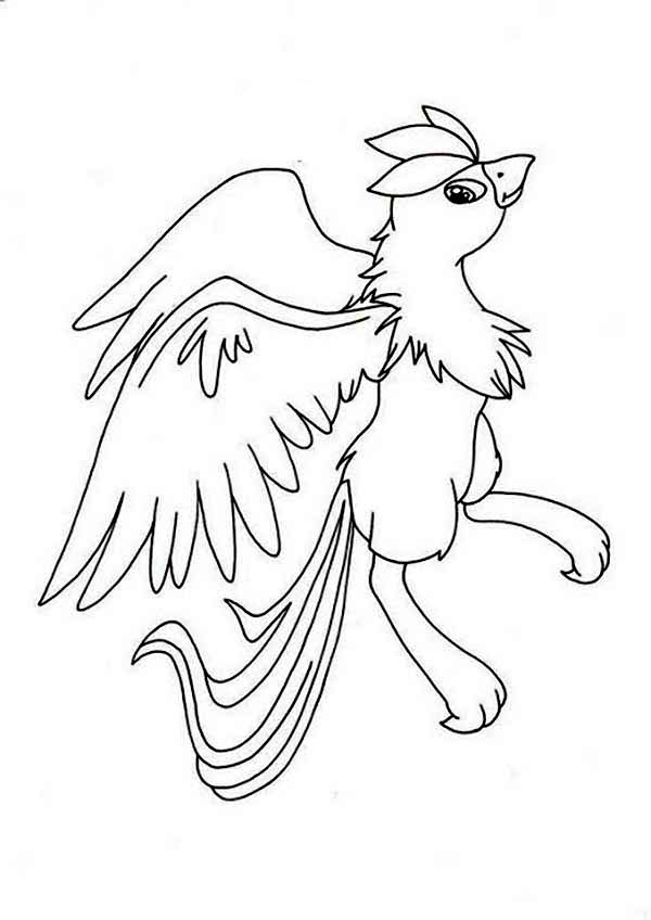 Articuno, : Kids Drawing of Pokemon Articuno Coloring Page